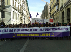 CONTRA LAS VIOLENCIAS Y EL CAPITAL FEMINISMO RADICAL